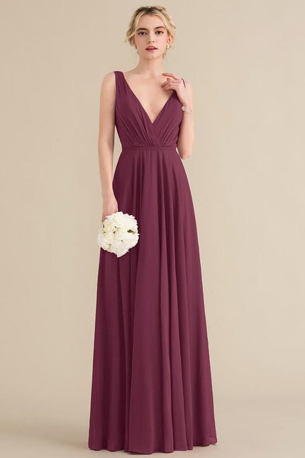Robe de Soirée Fluide Émeraude - gallery 3
