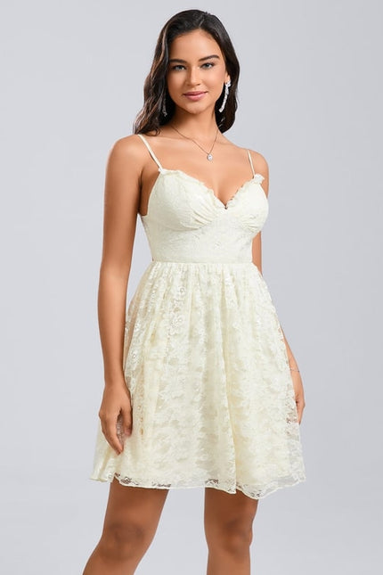 Robe de Soirée Dentelle Éclatante - gallery 2