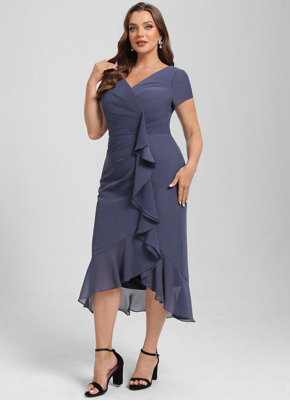 Robe de Soirée Chic Asymétrique - gallery 8