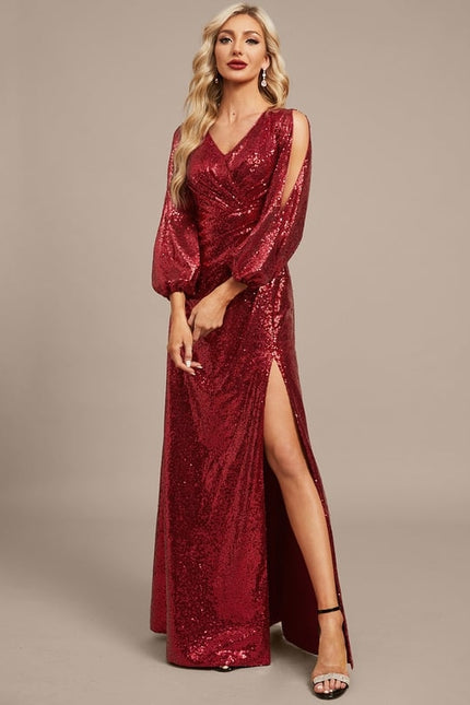 Robe de Soirée Éclat Rubis - gallery 4