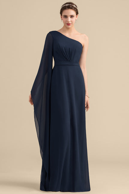 Robe de Soirée Asymétrique Fluide - gallery 1