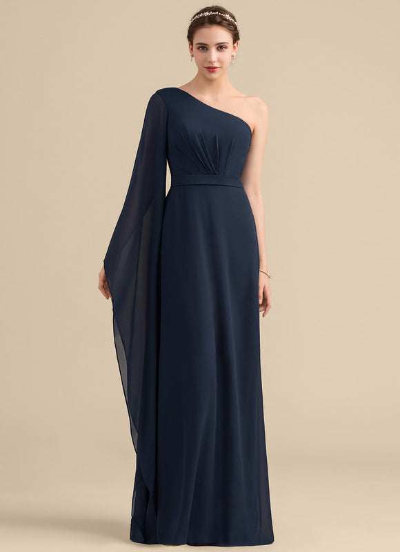 Robe de Soirée Asymétrique Fluide - gallery 1