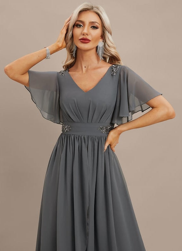 Robe de Soirée Élégance Graphique - gallery 2