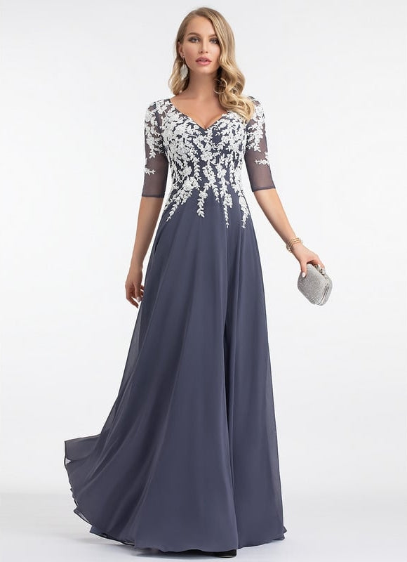 Robe de Soirée Élégance Lunaire - gallery 1