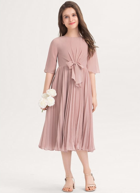 Robe De Soirée Évasée Mi Longue - gallery 2
