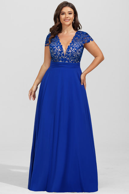 Robe de Soirée Élégance Marine Couture - gallery 9