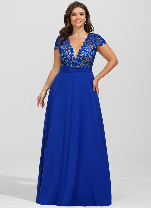 Robe de Soirée Élégance Marine Couture - gallery 9