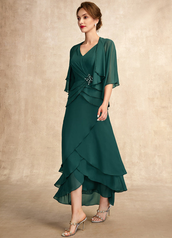 Robe de Soirée Satin Délavé - gallery 5