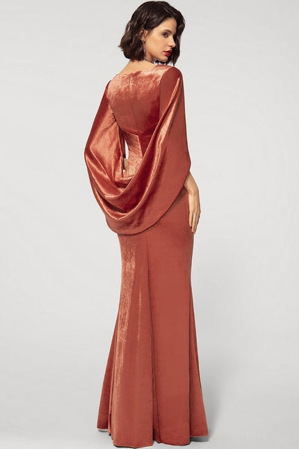Robe de Soirée Velours Aurora - gallery 3
