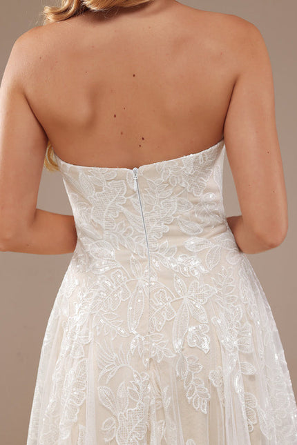 Robe de Soirée Cérémonie Éthérée - gallery 5