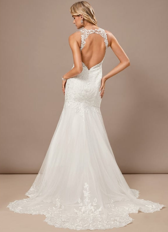 Robe de Soirée Élégance Tulle Dentelle - gallery 7