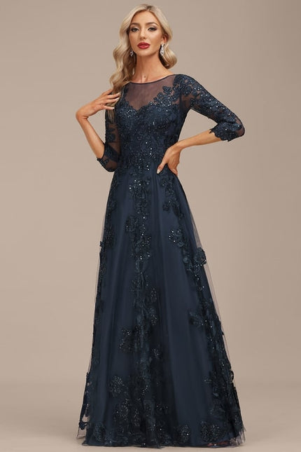 Robe de Soirée Bordeaux Enchantée - gallery 5
