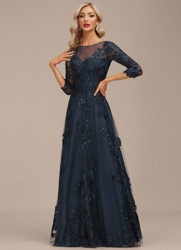 Robe de Soirée Bordeaux Enchantée - gallery 5