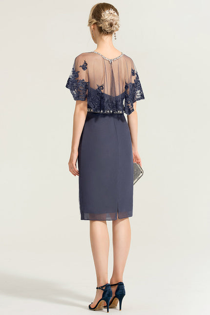 Robe de Soirée Élégante Mousseline - gallery 1