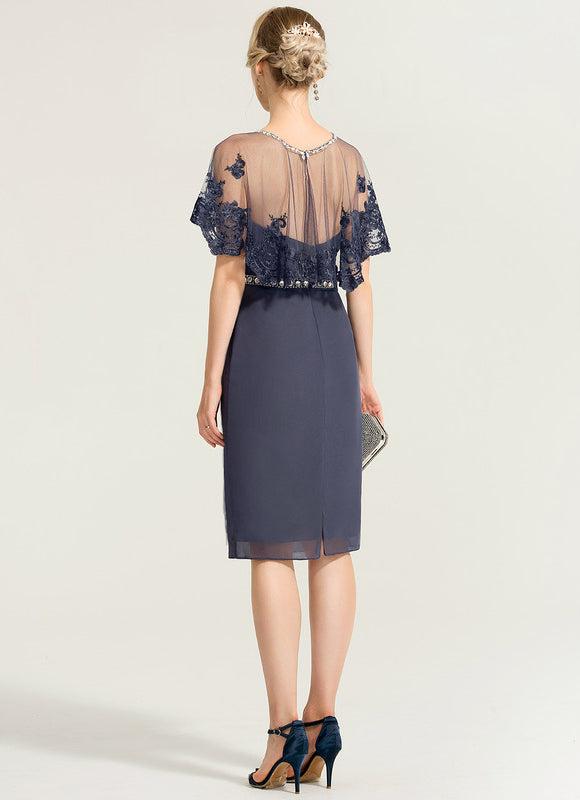Robe de Soirée Élégante Mousseline - gallery 1