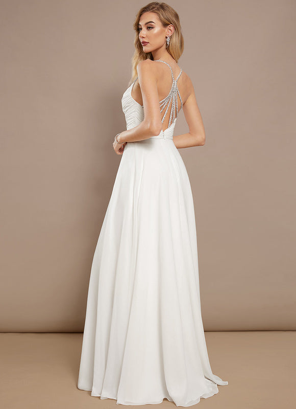 Robe de Soirée Mousseline Luxe - gallery 5