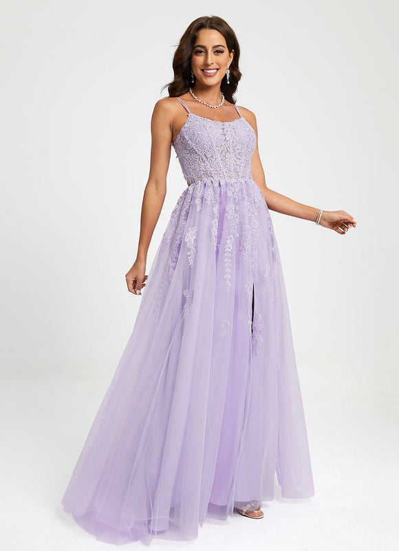 Robe de Soirée Lavande Étoilée - gallery 4