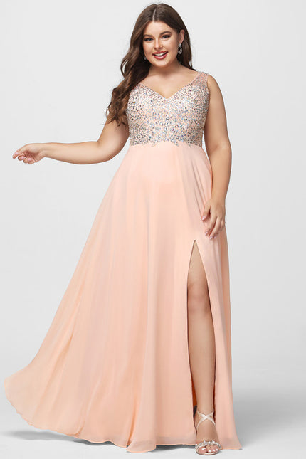 Robe de Soirée Éclat Pêche - gallery 5