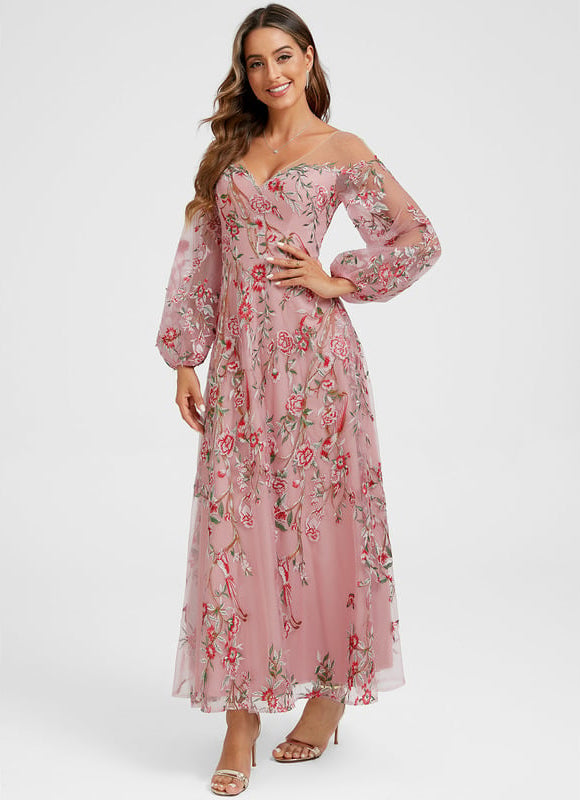 Robe de Soirée Florale Bohème - gallery 7