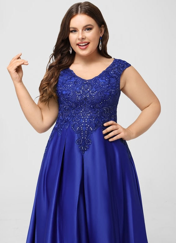 Robe de Soirée Satin Royalty - gallery 6