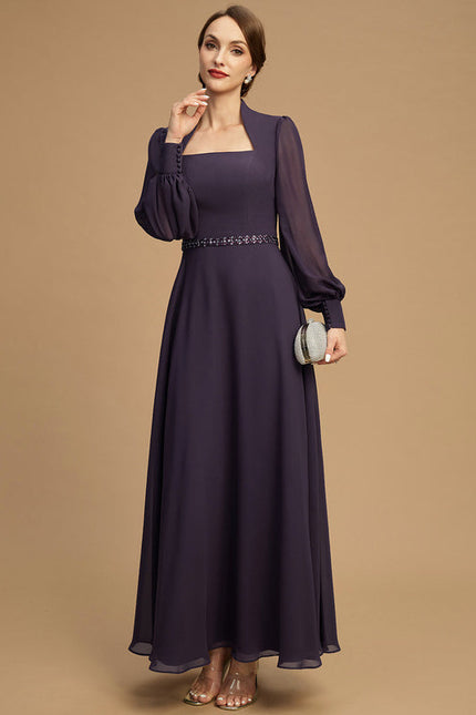 Robe de Soirée Lueur Ébène - gallery 5