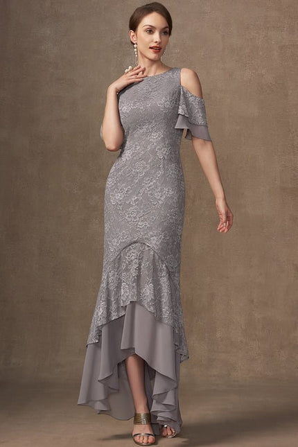 Robe de Soirée Dentelle Flottante - gallery 2