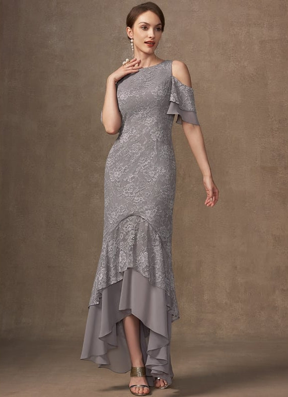Robe de Soirée Dentelle Flottante - gallery 2