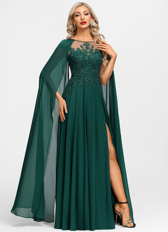 Robe de Soirée Illusion Étoilée - gallery 3