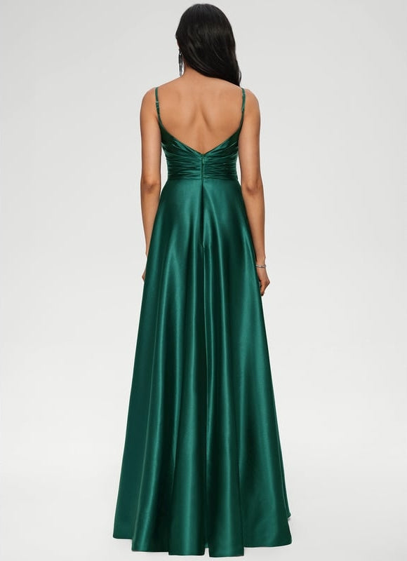 Robe de Soirée Satin Mystique - gallery 1