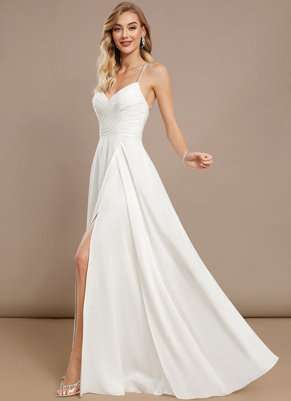 Robe de Soirée Mousseline Luxe - gallery 2