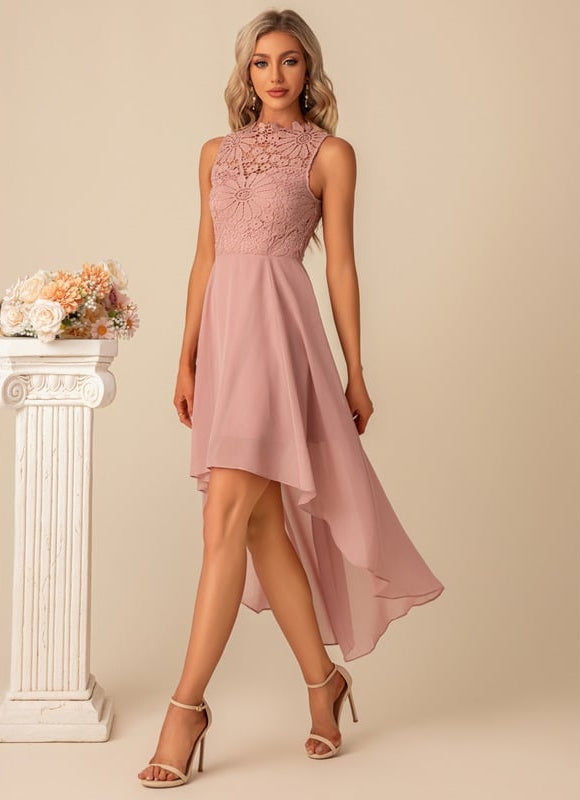 Robe de Soirée Illusion Florale - gallery 5