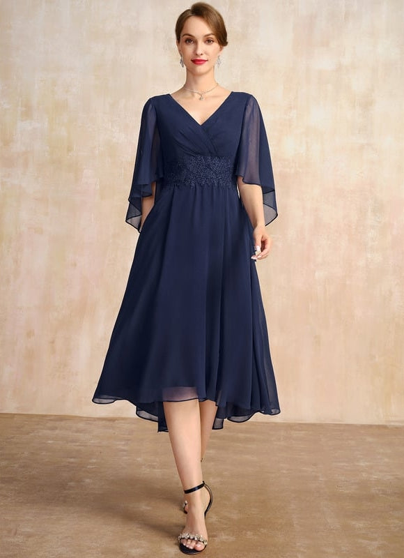 Robe de Soirée Aérienne Plissée