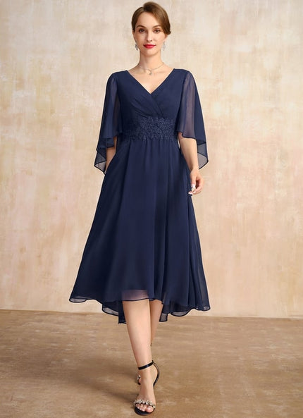 Robe de Soirée Aérienne Plissée