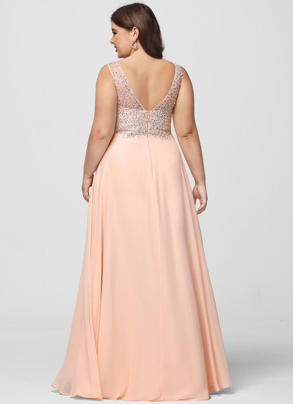Robe de Soirée Éclat Pêche - gallery 9