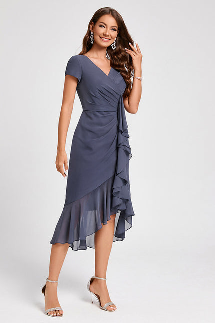 Robe de Soirée Chic Asymétrique - gallery 2