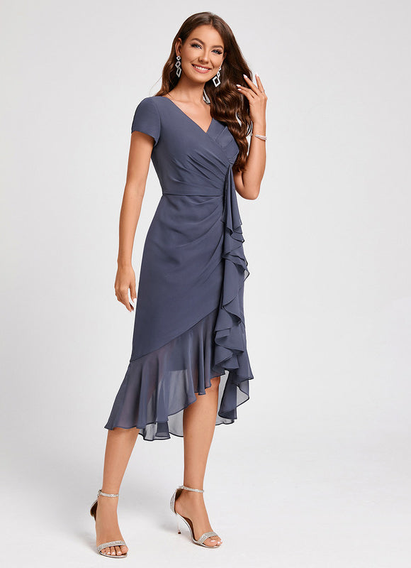 Robe de Soirée Chic Asymétrique - gallery 2