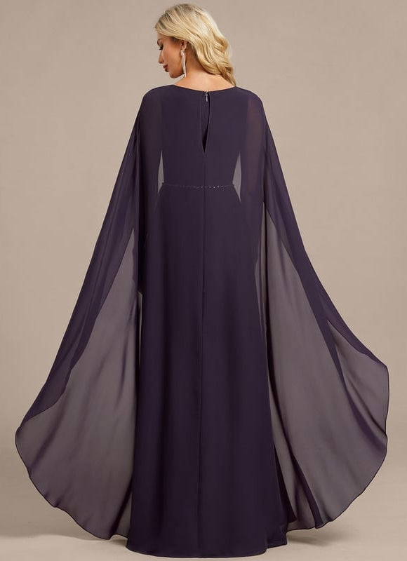 Robe de Soirée Mousseline Élégante - gallery 6
