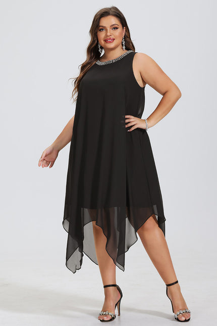 Robe de Soirée Aérienne Ébène - gallery 5