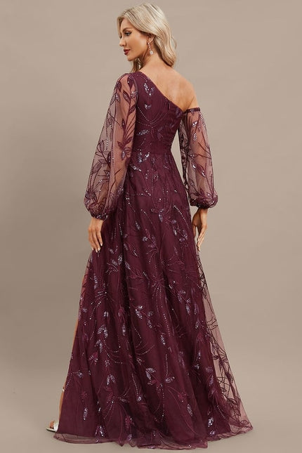 Robe de Soirée Étoile Pourpre - gallery 5