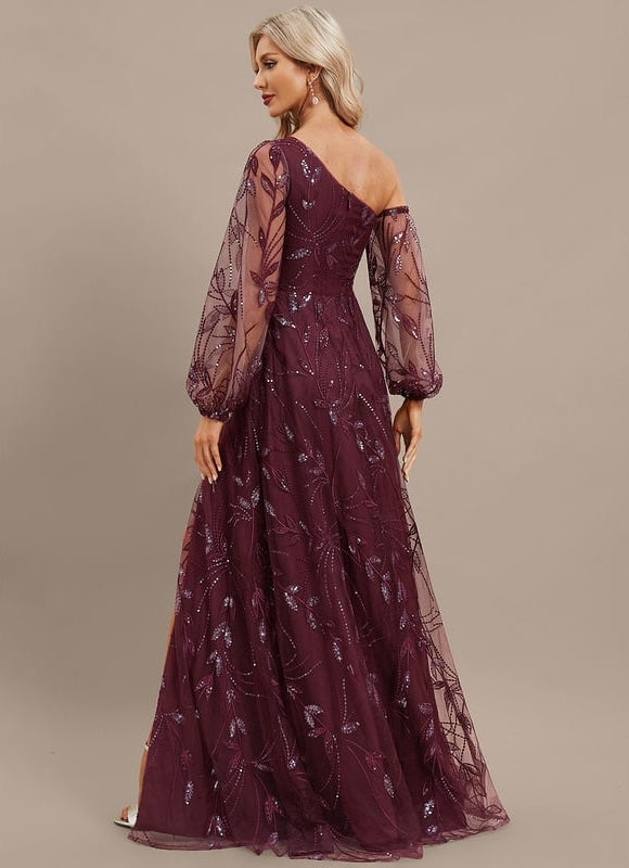 Robe de Soirée Étoile Pourpre - gallery 5