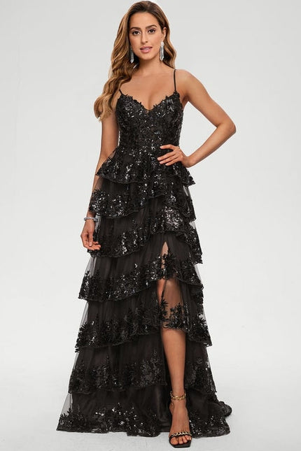 Robe de Soirée Nocturne Éclatante - gallery 8
