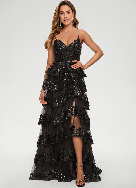 Robe de Soirée Nocturne Éclatante - gallery 8
