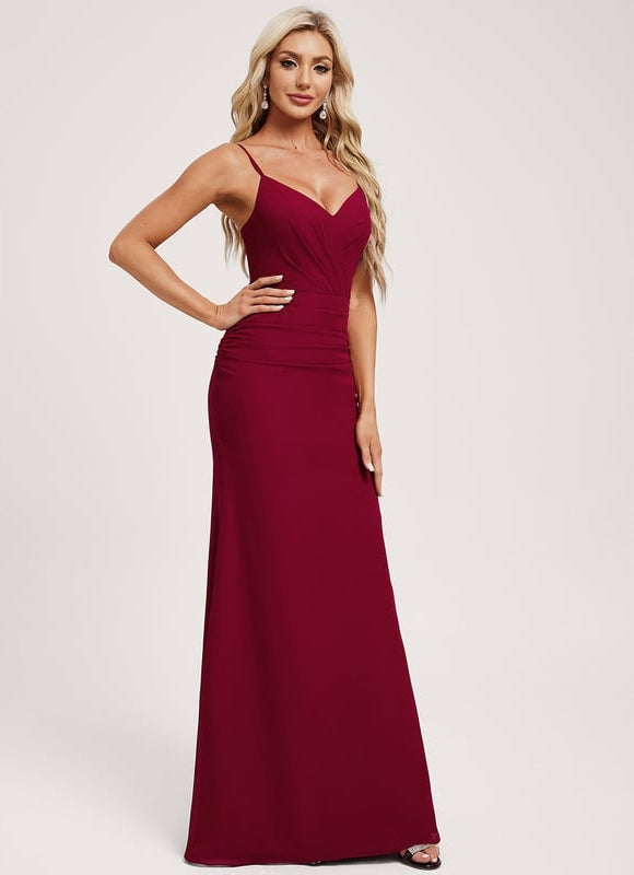 Robe de Soirée Rouge Intense Élégance - gallery 2