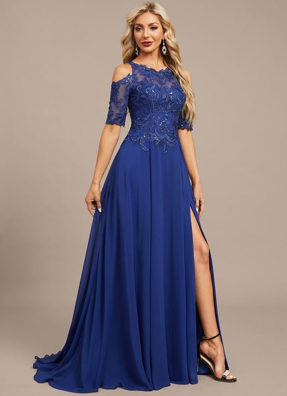 Robe de Soirée Couture Illusion - gallery 3