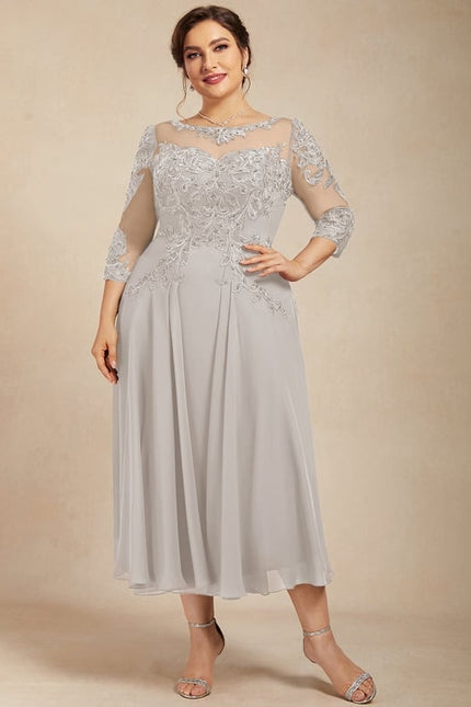 Robe de Soirée Éclat Grisé - gallery 8