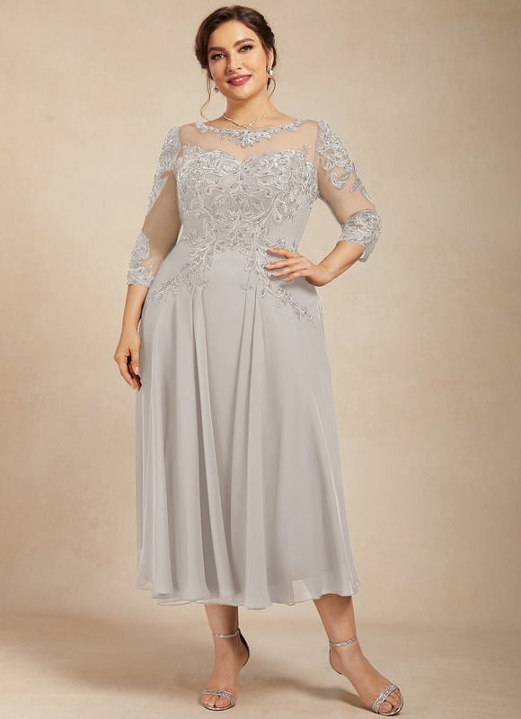 Robe de Soirée Éclat Grisé - gallery 8