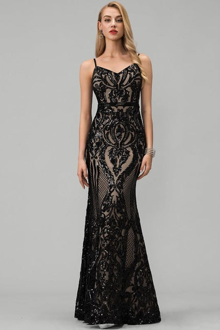 Robe de Soirée Nocturne Étoilée - gallery 2