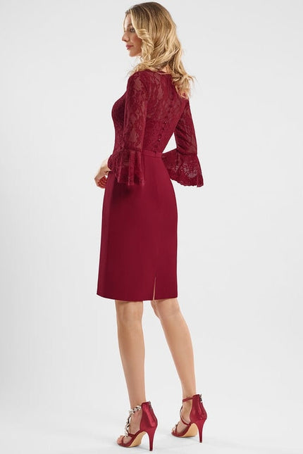 Robe de Soirée Rouge Élégant - gallery 4