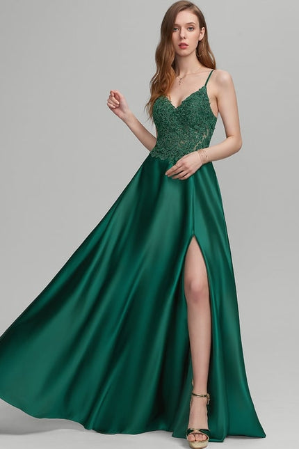 Robe de Soirée Émeraude Évanescente - gallery 3