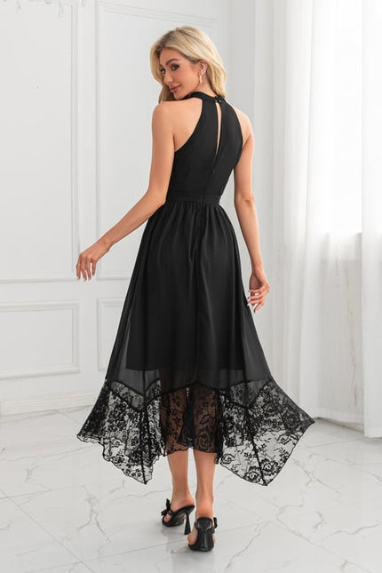 Robe de Soirée Dentelle Aérienne - gallery 2